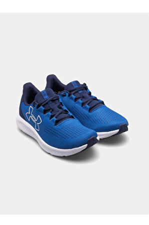 Under Armour Erkek UA Charged Pursuit 3 Big Logo Koşu Ayakkabısı 3026518-401 Mavi