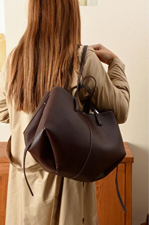 Lüks Cüzdan Hediyeli Büyük Kapasiteli Omuz Çantası