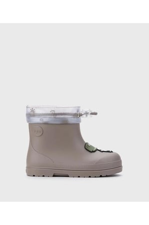 İGOR W10323 MENDI DINO 183-TAUPE ÇOCUK YAĞMUR ÇİZMESİ