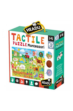 Tactıle Puzzle Montessorı (1-4 YAŞ)