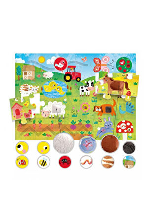 Tactıle Puzzle Montessorı (1-4 YAŞ)