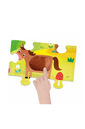 Tactıle Puzzle Montessorı (1-4 YAŞ)