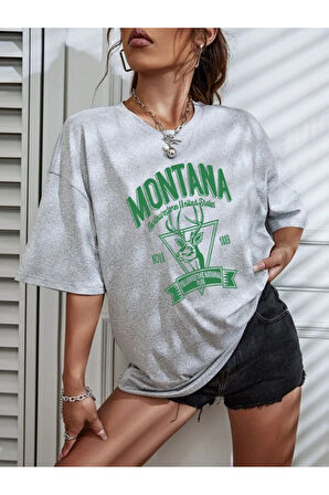 LUNAVISTA Montanaa Baskılı T-Shirt unisex