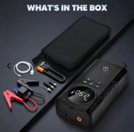 Castu CS61 Plus Max – Multi-Function akü takviye | 12000mAh