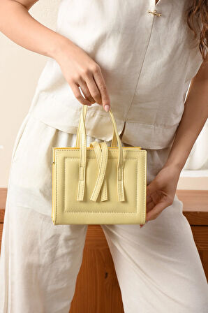 Lüks Reyhani Kutu Çapraz Askılı El Ve Omuz Çantası