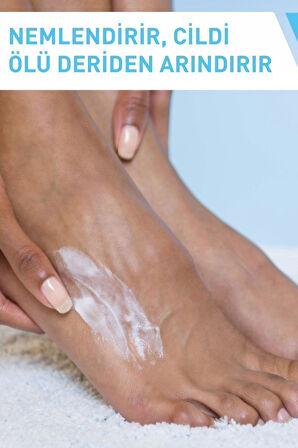 Moisturizing Foot Cream That Cleanses the Skin from Dead Skin 88 ml DkHair1805