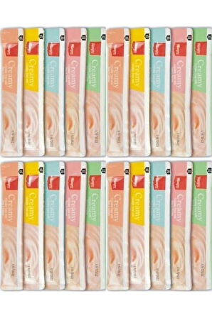 Wanpy Creamy Cat Treat Karışık Krema Sıvı Kedi Ödül Maması 14 gr X 20 Adet