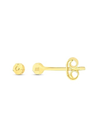 Altın Top Küpe - 14K