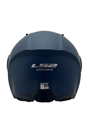 AIRFLOW 2 MAT NAVY MAVİ KASK GÖKKUŞAĞI CAM