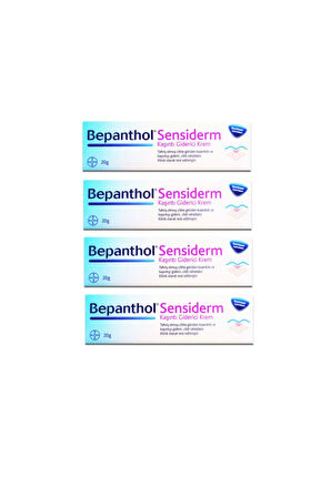 Sensiderm Kaşıntı Giderici Ve Cilt Bariyerini Onarıcı Bakım Kremi 20 Gr X4 Adet
