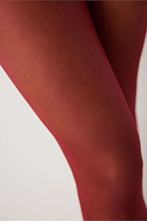 Fit 15 Şarap Renk Külotlu Çorap