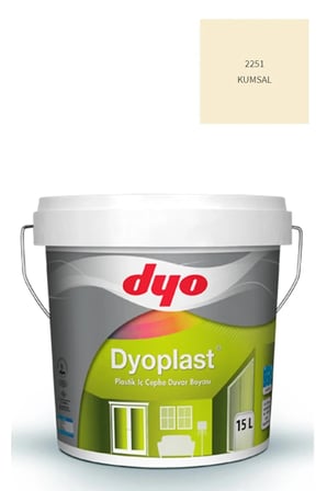 Dyoplast Plastik İç Cephe Boyası 15 Lt