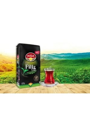 Karadeniz Siyah Filiz Çayi 1000 Gr X 6 Adet = 6kg ( 2800-3000 Demlik )