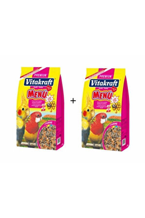 Vitakraft Premium Paraket Yemi 1 Kg x 2 Adet