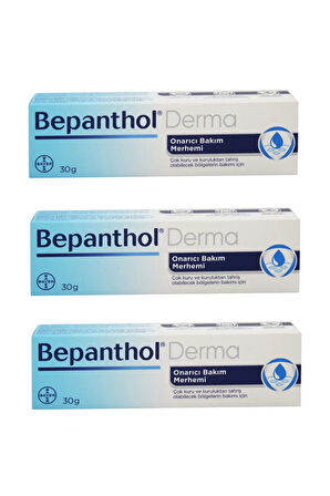 Derma Onarıcı Bakım Kremi 30 gr X 3 Adet