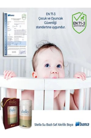 Stella Boya Yeni Nesil Yaşam Boyası Dolap-fayans-cam-plastik-ahşap