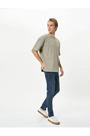 Slim Fit Kot Pantolon - Brad Jean