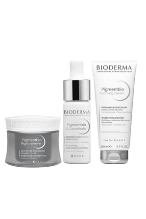 Pigmentbio Leke Serisi | Gece Kremi Serum Temizleme Jeli Orijinal Boy