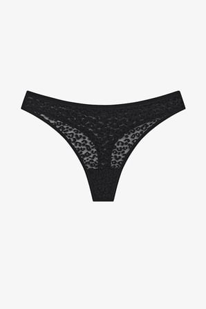 Lace Dantel 3lü Çok Renkli Tanga Külot