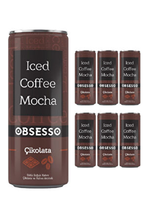 Obsesso Iced Coffee Mocha 250 ml * 12 Adet