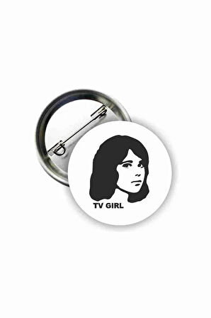 TV Girl İkon Buton Rozet
