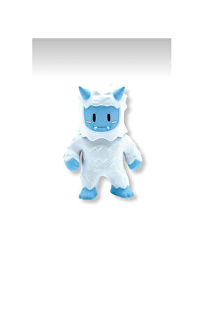 Stumble Guys Seri 1 - 3D Mini 3 lü Figür Seti - 3 ADET Frost Yeti Gingerbread Hatchling - 5 cm