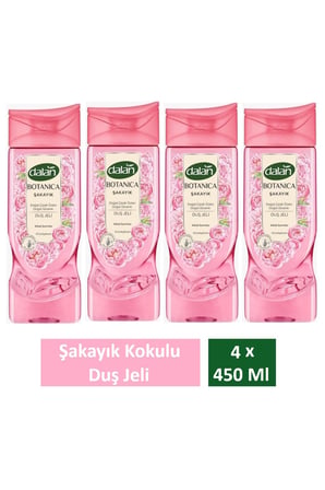 Duş Jeli Botanica Şakayık 450 Ml x 4 Adet
