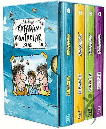 Kafadan Kontaklar Serisi Kutulu Set (4 Kitap Takım)