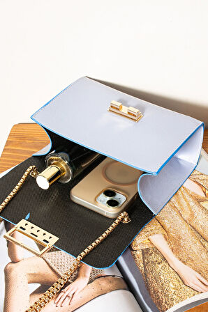 KADIN ÇAPRAZ ZİNCİR ASKILI OMUZ ÇANTASI