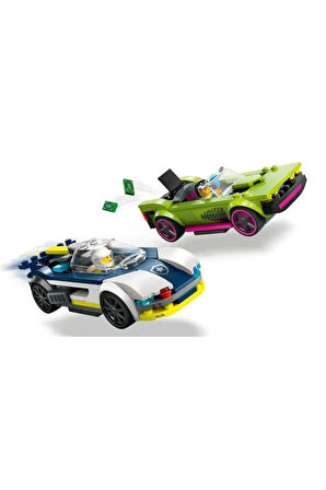 Nessiworld LEGO Police Car and Muscle Car Chase