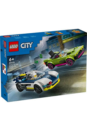 Nessiworld LEGO Police Car and Muscle Car Chase