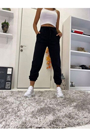 Erkek Örme 2 Iplik Cepli Basic Jogger Eşofman Altı