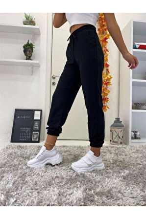 Erkek Örme 2 Iplik Cepli Basic Jogger Eşofman Altı