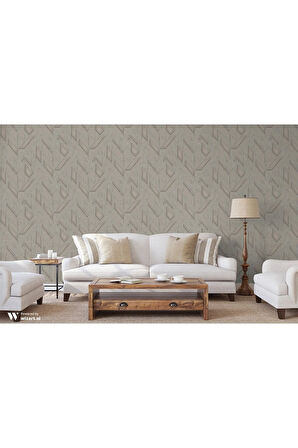 ICON 24113-5 TOPRAK TONLARI FİGÜRLÜ DUVAR KAĞIDI