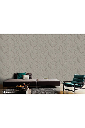 ICON 24113-5 TOPRAK TONLARI FİGÜRLÜ DUVAR KAĞIDI
