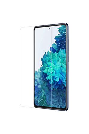 Samsung Galaxy S20 Fe Uyumlu Kırılmaz Ekran Koruyucu Temperli Cam