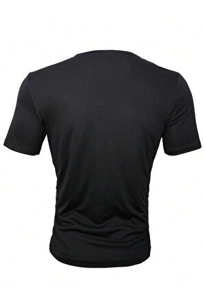 Unisex Dağ Baskılı Oversize Tshirt