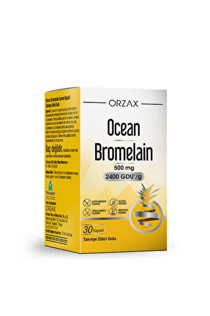 Ocean Bromelain 500 mg 30 Kapsül