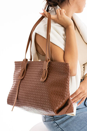 Kadın Omuz Çantası Büyük Astarlı