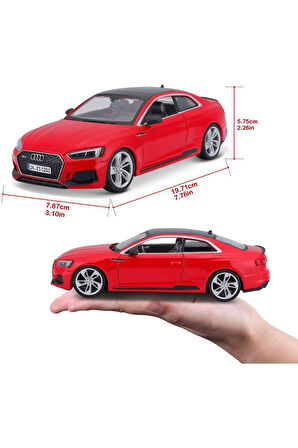 Audi Rs 5 Coupé Model Araba 1/24 Ölçek - Kırmızı