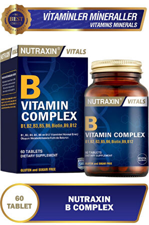 Nutraxin B Complex 60 Tablet