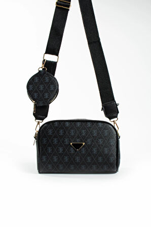 Kadın Çapraz Ayarlanabilir 2 Bölmeli  Askılı Çanta