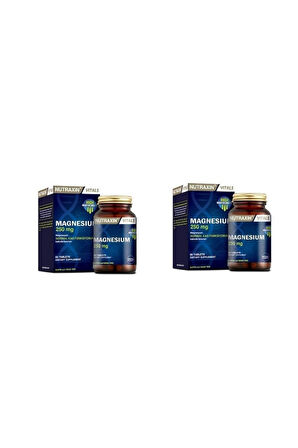 Nutraxin Magnesium 250 Mg 60 Tablet 2 Adet