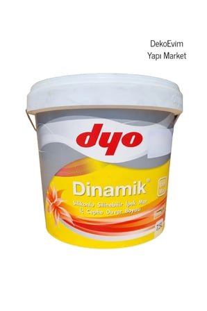 Dinamik Mat Silikonlu Iç Cephe Duvar B. Şampanya 0306 7,5 Lt.
