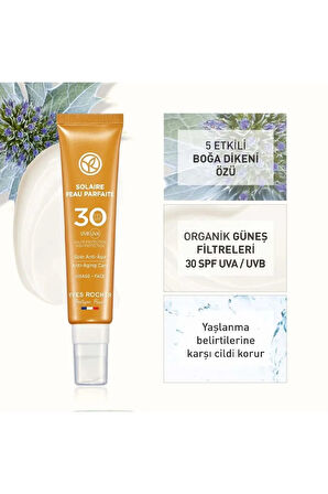 Solaire Peau Parfaite- Leke ve Yaşlanma Karşıtı Nemlendirici SPF30 Koruyuculu Güneş Kremi 40ML