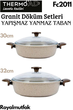 Thermoad 2'Li Vizon Set (30-32 Cm Karnıyarık Tenceresi)