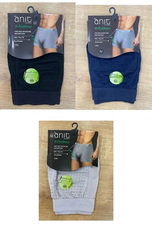 3 Adet Düz Renk Likralı Bambu Erkek Boxer %96 Bambu %4 Likra Karışık Renk