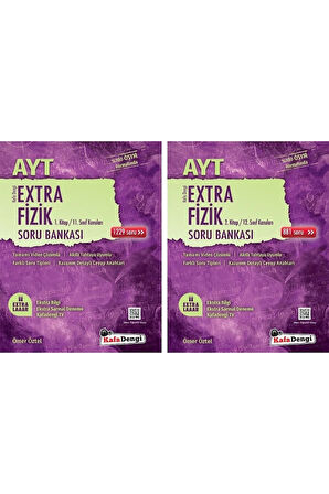 Kafadengi Ayt Fizik Extra 1 Ve 2. Kitap Soru Bankası Seti 2 Kitap 2023