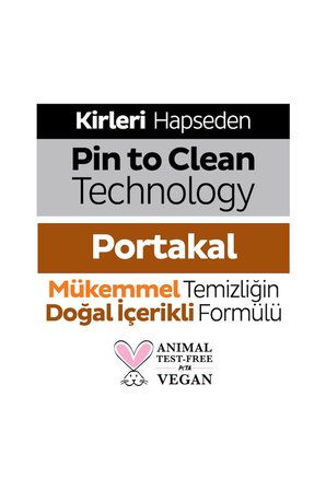 Meyve Serisi Yüzey Temizlik Havlusu Mendili Portakal 100 Yaprak