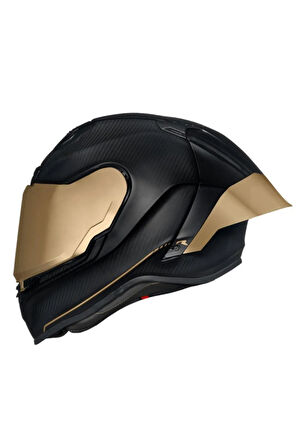 X.r3r Golden Edition Karbon Full Face Motosiklet Kaskı
